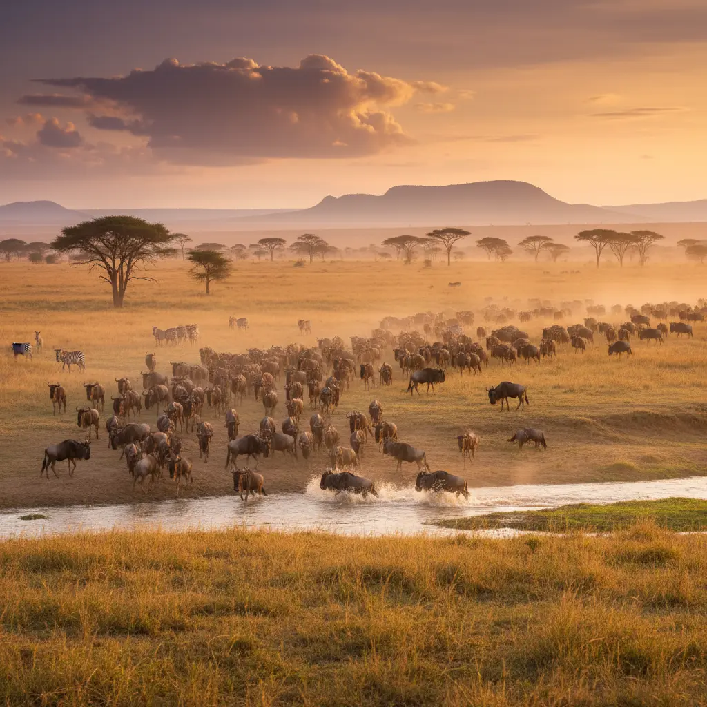 Dinamika Ekosistem Serengeti: Analisis Konservasi Megafauna dalam Konteks Perubahan Iklim